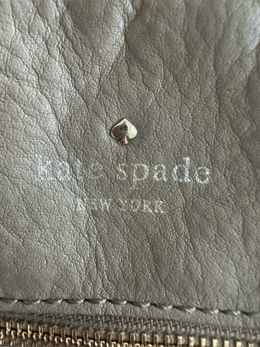 Kate Spade New York Cobble Hill Ellen Leather Crossbody Bag Taupe/Tan